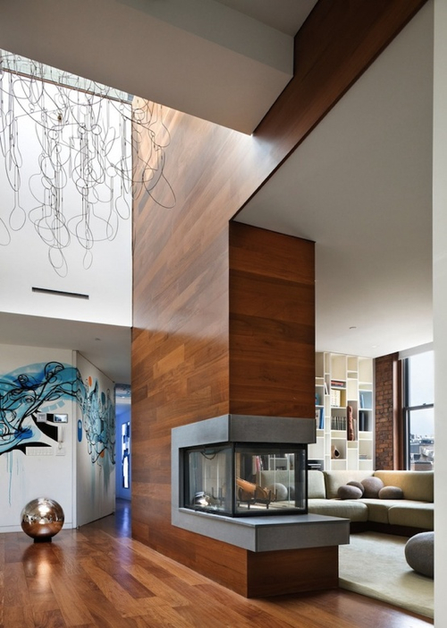 fireplace-Open-Plan-New-York-Art-Loft-Joel-Sanders-Architect