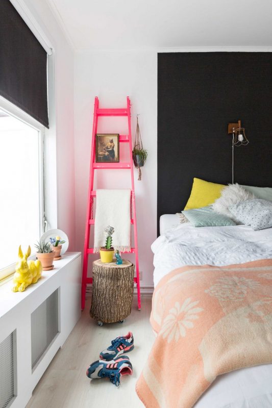 10-slaapkamer-roze-ladder